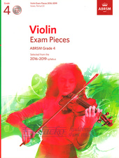Violin Exam Pieces 2016–2019, ABRSM Grade 4, Score & Part